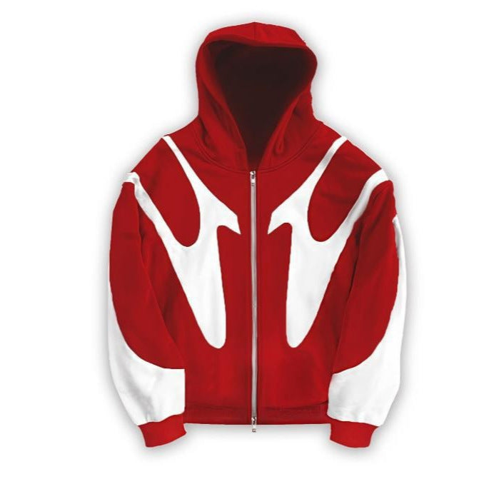 Street Style Printed Hoodie Sweatshirt