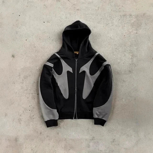 Street Style Printed Hoodie Sweatshirt